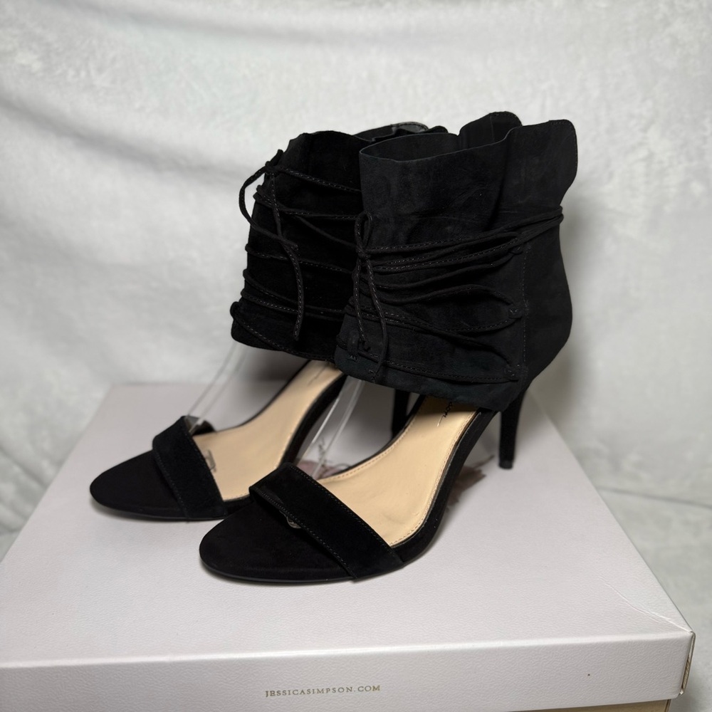 Jessica Simpson Black High Heels 8.5